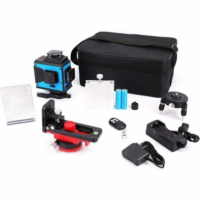 墨出し器 水平器16ライン グリーン レーザー墨出し器 4D 360
