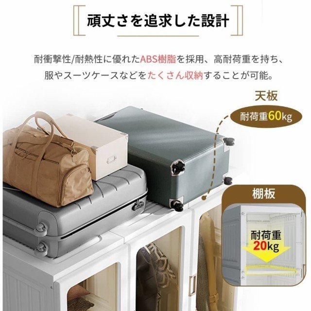 ワードローブ クローゼット 収納 衣類ケース 収納ボックス 15box 衣類