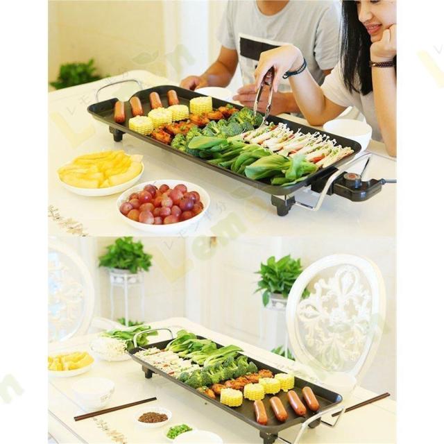 焼肉プレート ホットプレート 焼き肉コンロ 電気なべ コンパクト