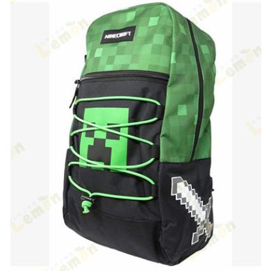 新品★マイクラ × smiggle リュック ☆マインクラフト クリーパー柄 Minecraft マインクラフト リュックサック クリーパー キッズ用