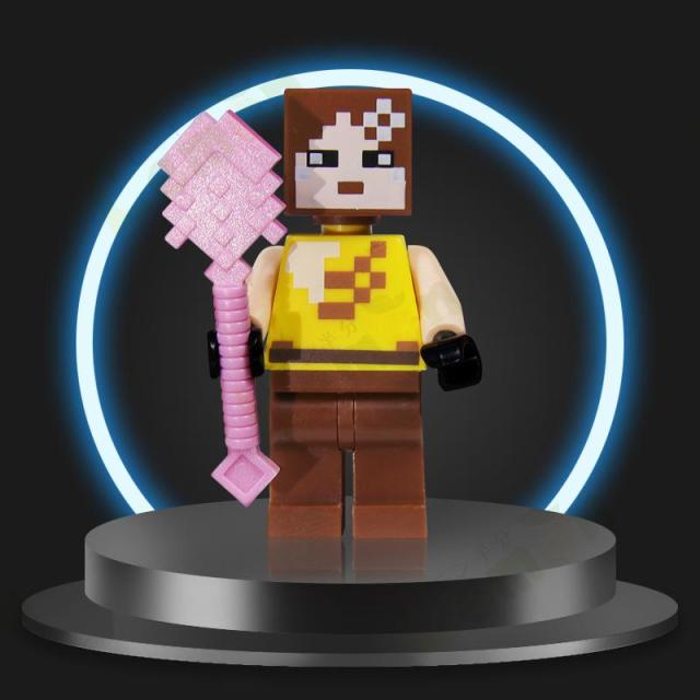 マイクラ　 フィギュア　ブロック型プレイセット 楽天市場】レゴ 互換 マインクラフト LEGO 知育ブロック