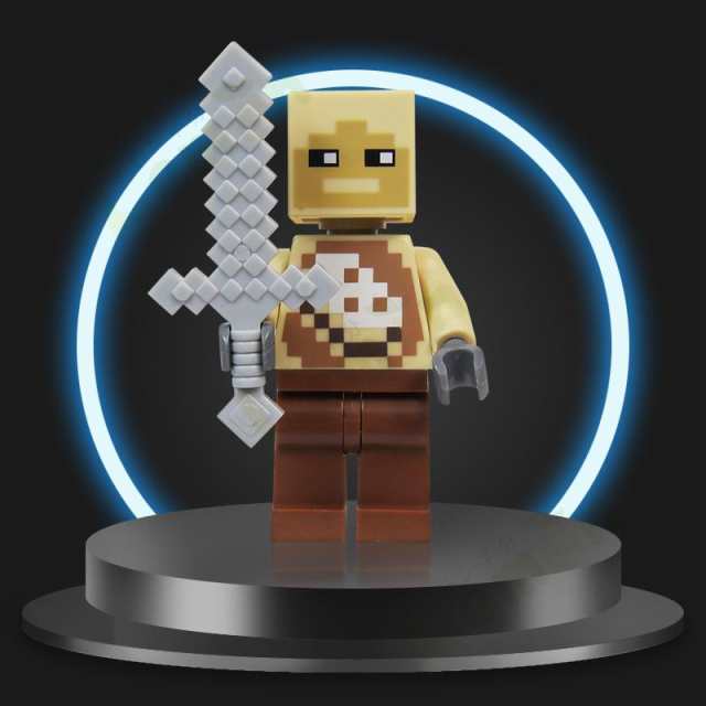 レゴ交換マイクラ風 ミニフィグ 8体セット マイクラ風Minecraft