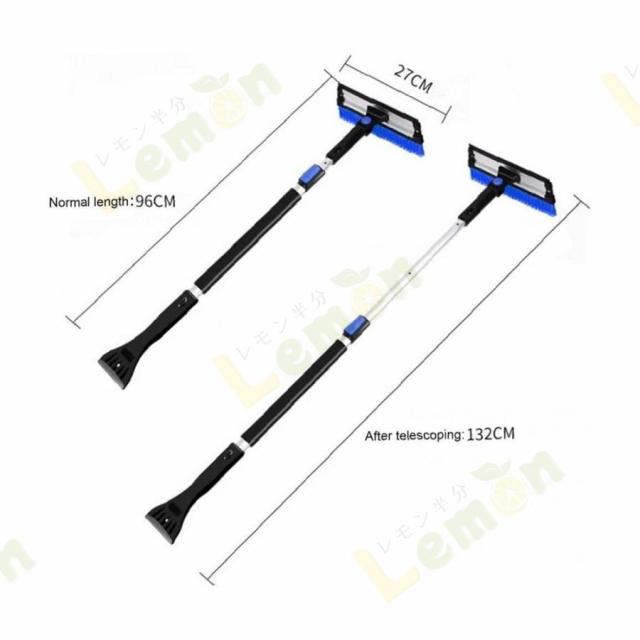 車用 スノーブラシ アイススクレーパー 除雪道具 除雪 拡張可能 カー