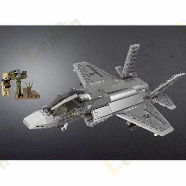 ブロック互換 レゴ互換品 レゴミリタリー F35戦闘機 互換品クリスマス