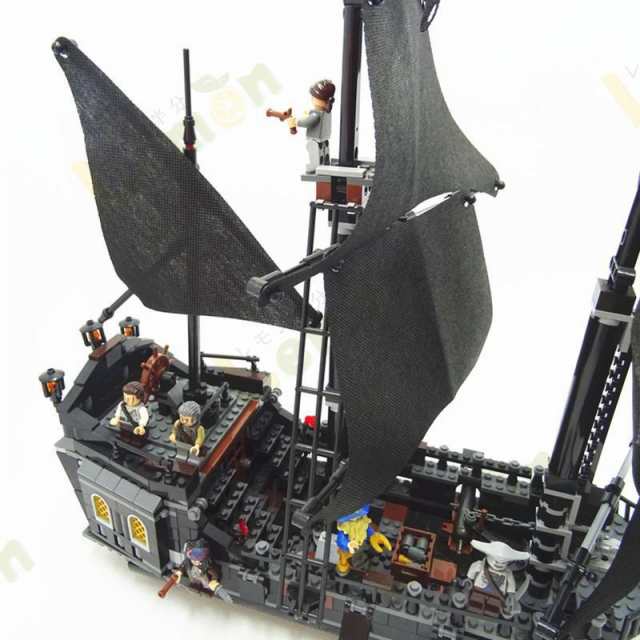海賊船玩具 レゴ 互換品 ブラックパール号 804PCS パイレーツオブ 