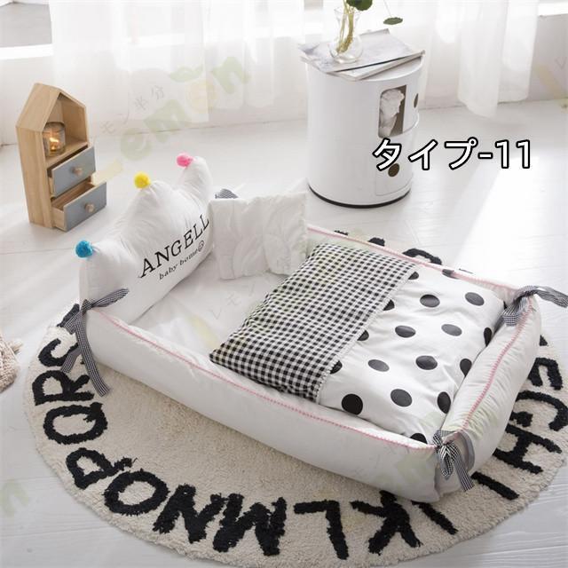 ベビー布団 ベッドガード 王冠型 布団セット ベッドインベッド （防水