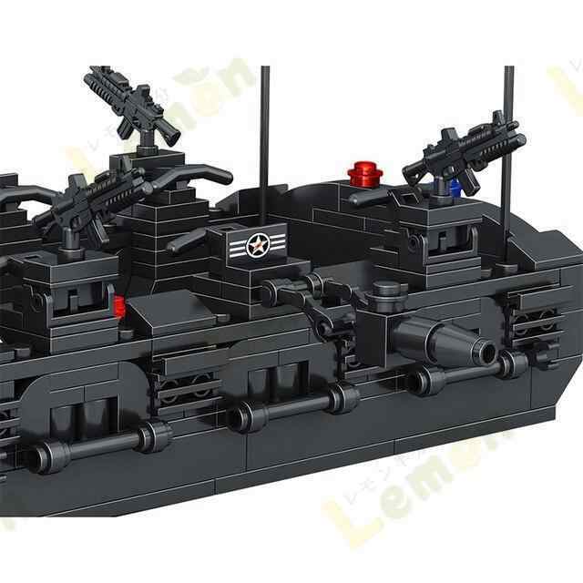 ブロックおもちゃ ブロック レゴ 互換 SWAT 特殊部隊 全長52cm 大型