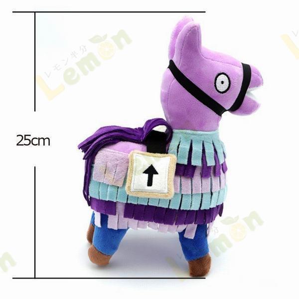 Fortnite ピーリー ラマ ぬいぐるみ　フォートナイト Amazon.co.jp: フォートナイト ラマ Fortnite Llama Loot Plush