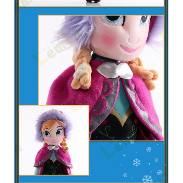ぬいぐるみ 雪宝 オラフ 人形 エルサ アンナ 雪の女王