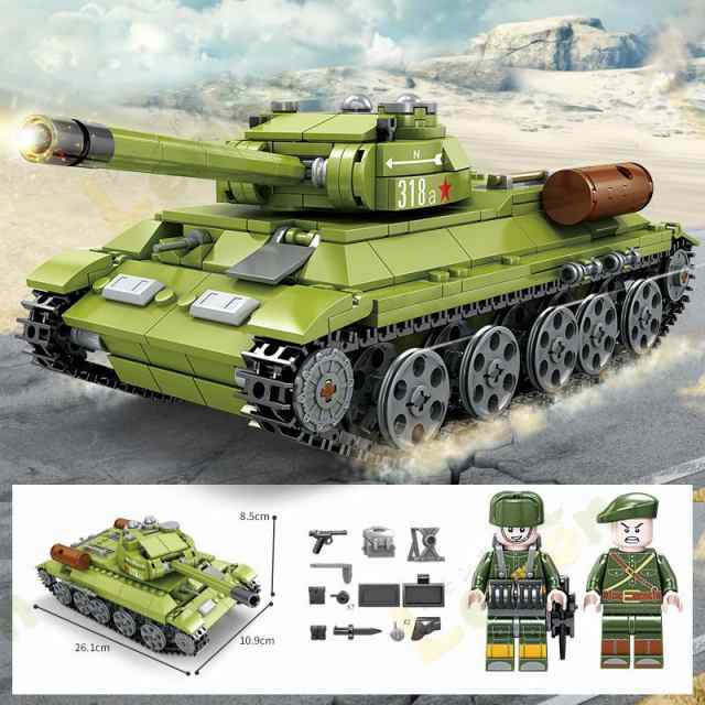 ブロック ミリタリー 戦車 アメリカ戦車 T34 ティーガーI戦車 レゴ 互換品 T34戦車 ソ連の中戦車 戦車 ミニフィグ付き クリスマス  プレゼの通販はau PAY マーケット - Zakka-Store | au PAY マーケット－通販サイト