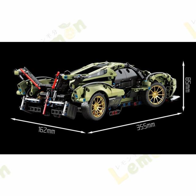 ブロック 知育玩具 ランボルギーニ車 スーパースポーツカー ランボV12車 フォルクスワーゲン ブガッティ ザガート 互換品 クリスマス プレゼントの通販は