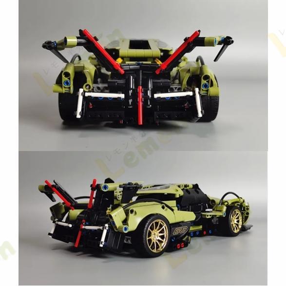 ブロック 知育玩具 ランボルギーニ車 スーパースポーツカー ランボV12車 フォルクスワーゲン ブガッティ ザガート 互換品 クリスマス プレゼントの通販は