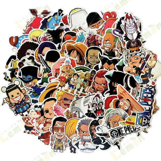 ワンピースシール 60枚 海賊王 ステッカーセット 防水 ブランド