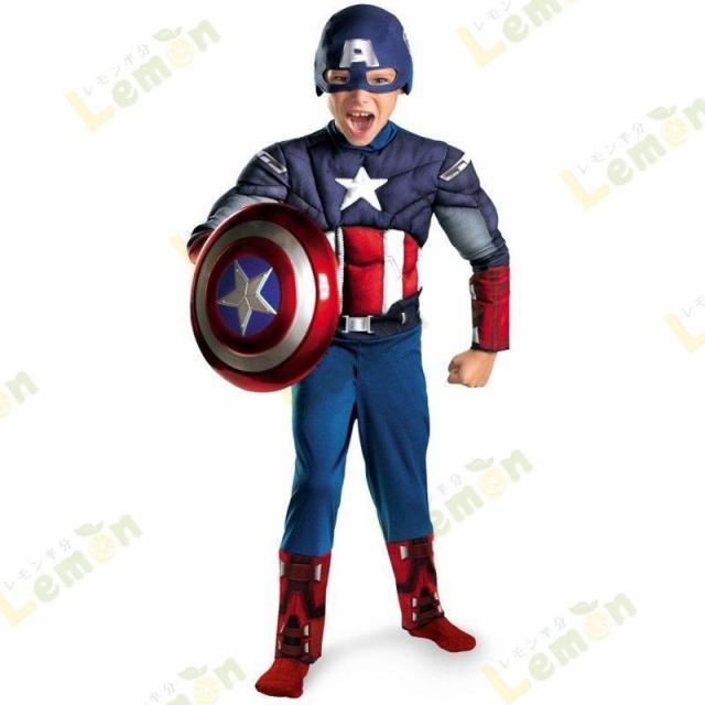 キャプテンアメリカ盾 マイティーソームジョルニア ハローウィン コスプレ キャプテンアメリカの盾、買ってもらったぞー🔥 #キャプテン