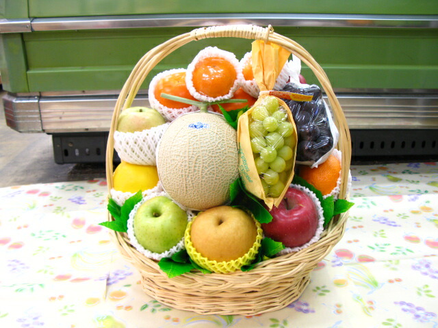 果物かご　くだものかご　 果物 お歳暮　フルーツ    水果 fruit  送料無料の通販は
