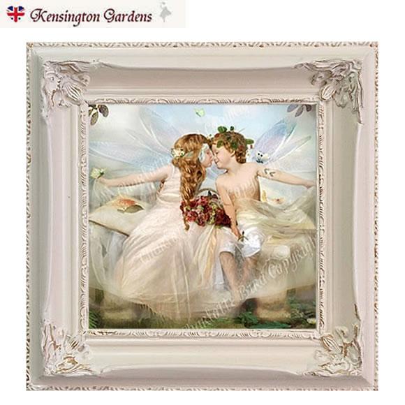 ウェアドリームズゴー（夢が叶う) ヴィンテージフレームＳ シャーロットバード 天使雑貨 妖精雑貨 妖精絵画 フェアリー エンジェル フォトグラフ アート Charlotte Bird  イギリス 英国製　英国雑貨　【 送料無料 】の通販は