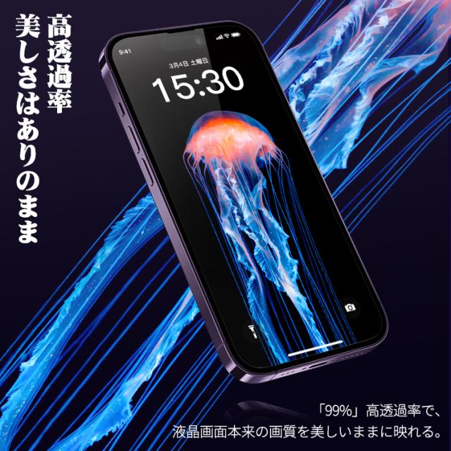 貼るピタ・2枚セット】iPhone14 Plus ガラスフィルム iPhone13 Pro Max 