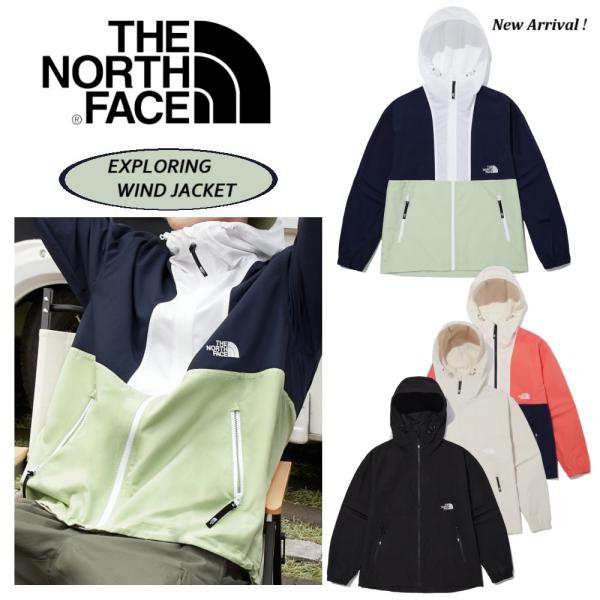 【日本未入荷】THE NORTH FACE ザ ノースフェイス EXPLORING WIND JACKET ユニセックス ジャケット