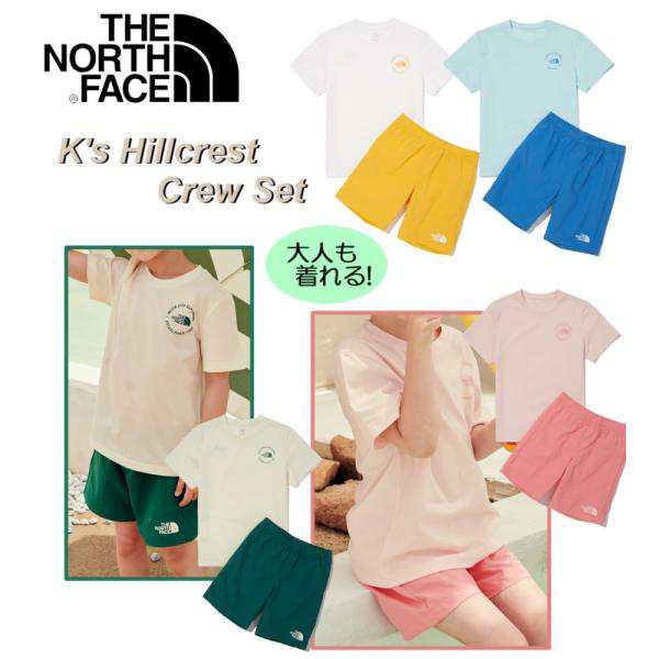 THE NORTH FACE ザ ノースフェイス K'S HILLCREST CREW SET クルー 上下セット 男の子 女の子 大人も着れる メンズ レディース