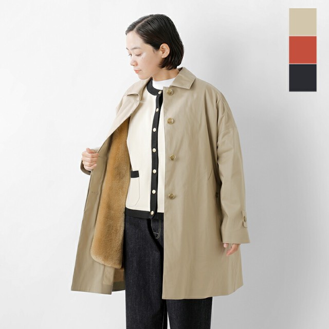 Traditional Weatherwear デニム調バルカラーコート