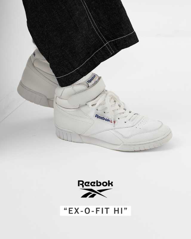 【クーポン対象】(ex-o-fit-hi) 2024ss新作 Reebok リーボック フルグレインレザー アッパー ハイカット スニーカー “EX-O-FIT HI” の通販は 【クーポン対象】(ex-o-fit-hi) 2024ss新作 Reebok リーボック フルグレインレザー アッパー ハイカット スニーカー “EX-O-FIT HI” の通販は