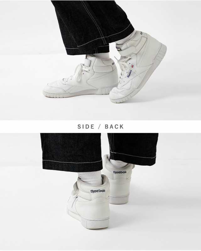 【クーポン対象】(ex-o-fit-hi) 2024ss新作 Reebok リーボック フルグレインレザー アッパー ハイカット スニーカー “EX-O-FIT HI” の通販は 【クーポン対象】(ex-o-fit-hi) 2024ss新作 Reebok リーボック フルグレインレザー アッパー ハイカット スニーカー “EX-O-FIT HI” の通販は