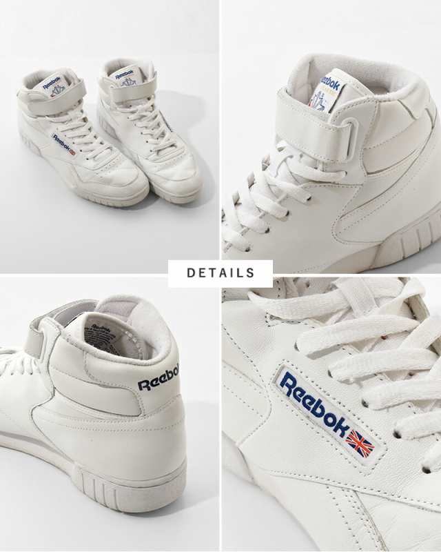 【クーポン対象】(ex-o-fit-hi) 2024ss新作 Reebok リーボック フルグレインレザー アッパー ハイカット スニーカー “EX-O-FIT HI” の通販は 【クーポン対象】(ex-o-fit-hi) 2024ss新作 Reebok リーボック フルグレインレザー アッパー ハイカット スニーカー “EX-O-FIT HI” の通販は