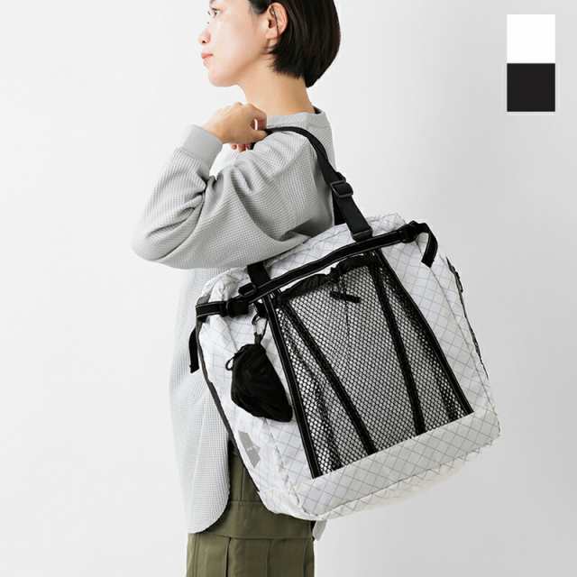 アンドワンダー トートバッグ and wander エコパック 30L 3wayトートバッグ “ECOPAK 30L 3way tote bag” 574-4975194