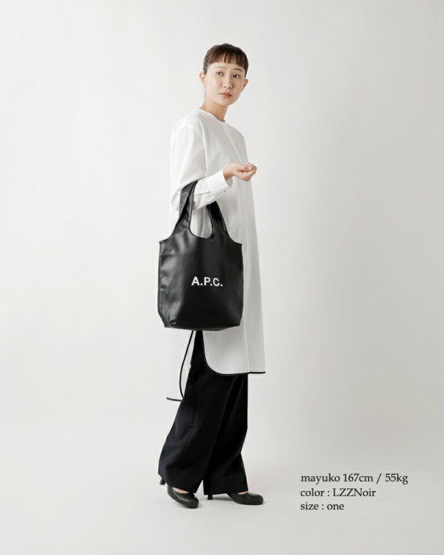 (m61861) A.P.C. アー ペー セー シンセティック トートバッグ “TOTE NINON SMALL” レディース