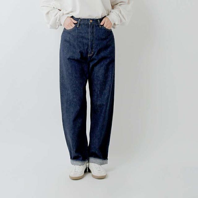 オアスロウ or slow ハイライズ デニム パンツ “JASMINE” 00-1040 パンツ クーポン対象