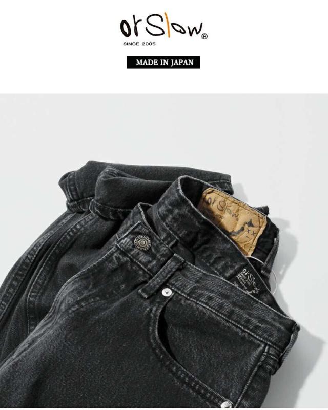 or slow オアスロウ 101 ダッド フィット デニム パンツ 01-1010w-same1-fn ユニセックス クーポン対象