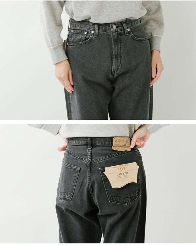 or slow オアスロウ 101 ダッド フィット デニム パンツ 01-1010w-same1-fn ユニセックス クーポン対象