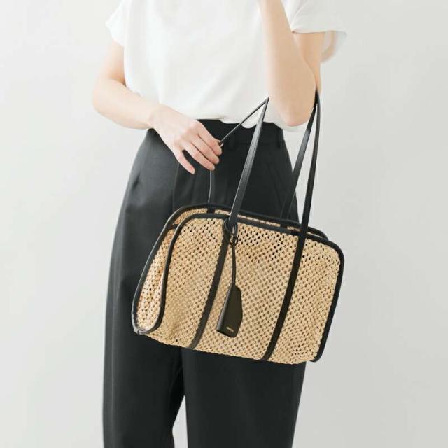 最終価格【新品/¥42,900】 ORSETTOカウレザー トートバッグ