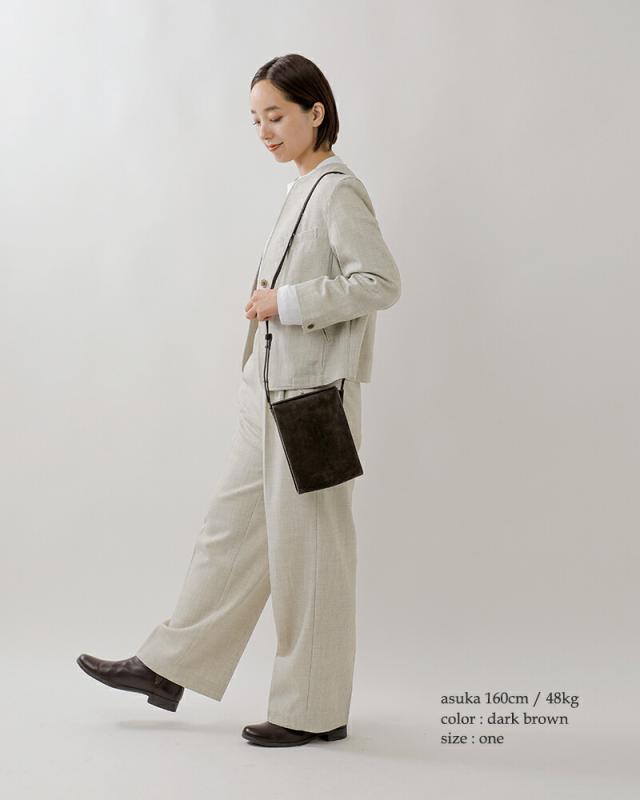 ORSETTO オルセット  カウレザー ショルダーバッグ “TESORO” 01-163-164-01 レディース 2025aw新作 クーポン対象