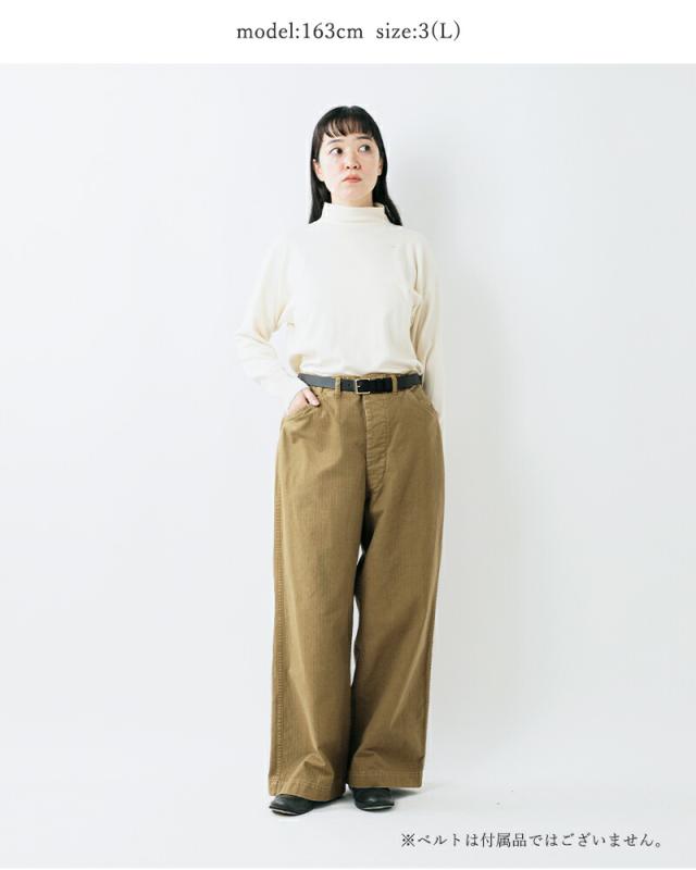 or slow オアスロウ USMC ヘリンボーン ワイドフィット ユーティリティ トラウザー パンツ 01-5210-yo ユニセックス クーポン対象_7