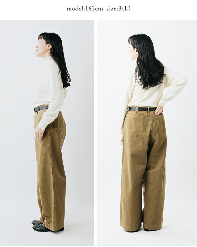 or slow オアスロウ USMC ヘリンボーン ワイドフィット ユーティリティ トラウザー パンツ 01-5210-yo ユニセックス クーポン対象_8