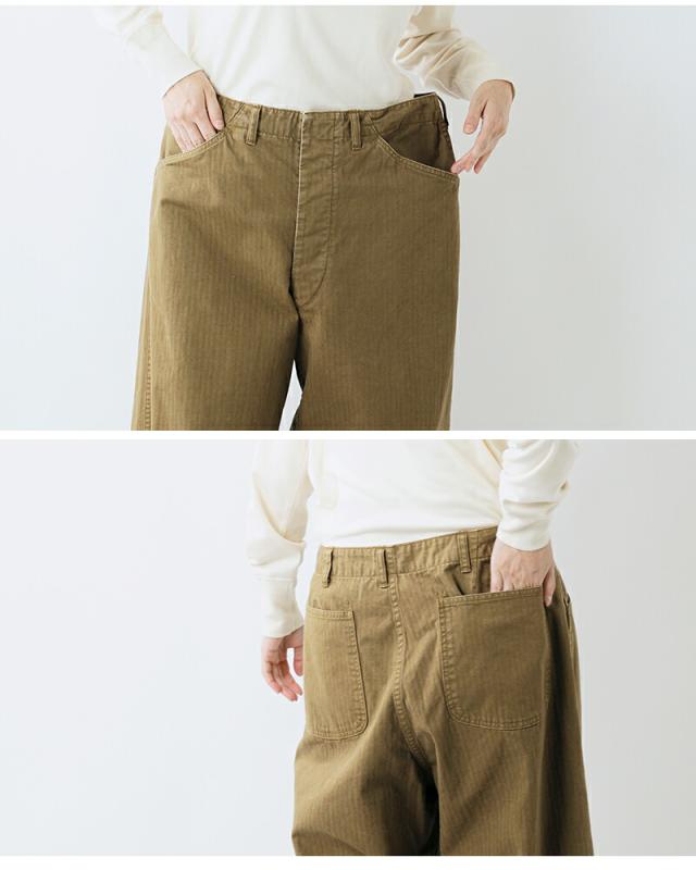 or slow オアスロウ USMC ヘリンボーン ワイドフィット ユーティリティ トラウザー パンツ 01-5210-yo ユニセックス クーポン対象_9