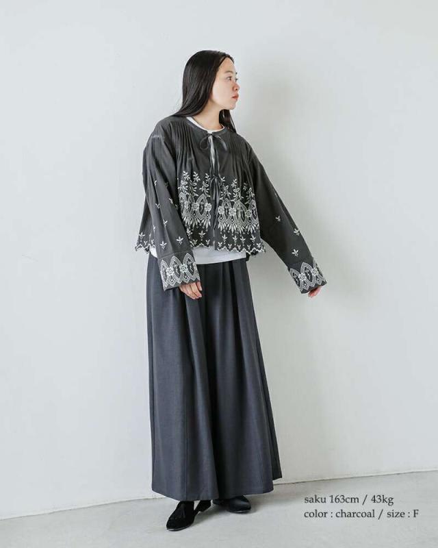 20%OFF ヌキテパ ブラウス ne Quittez pas クリンプ コットン アン