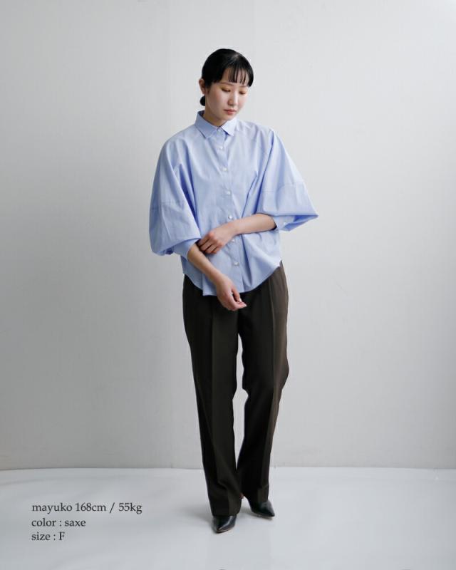 MICA&DEAL マイカアンドディール コットン ボリュームスリーブ ブラウス 0126101010o レディース 2026ss新作 春夏 クーポン対象
