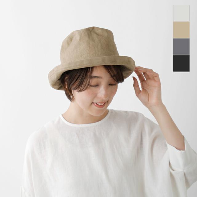 Chapeaugraphy シャポーグラフィー 綿麻 ウェザー ソフトハット 00071o レディース  春夏