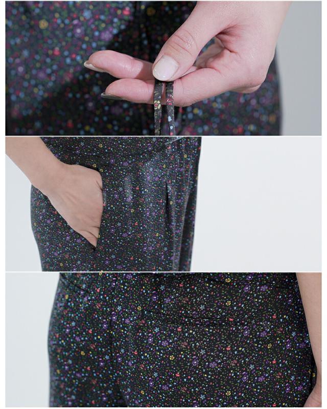 TICCA ティッカ リトルフラワー/ペイズリー プリント/キュプラローズ刺繍 パンツ tbfs-082-092-103 レディース 2026ss新作 春夏 クーポン対象_10