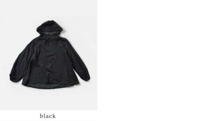 ミズイロインド ブラウス mizuiro ind コットン ローン フーデッド