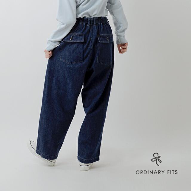 ordinaryfits オーディナリーフィッツ コットン ジェームス ファティーグ デニム パンツ JAMES FATIGUE DENIM 101jusd-126 レディース 2026ss新作 春夏2026ss新作 クーポン対象_1