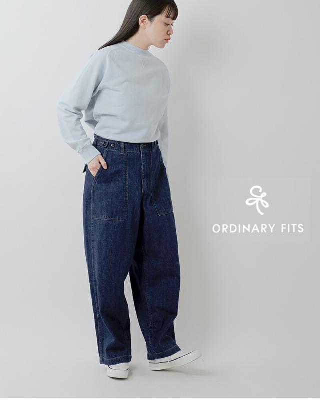 ordinaryfits オーディナリーフィッツ コットン ジェームス ファティーグ デニム パンツ JAMES FATIGUE DENIM 101jusd-126 レディース 2026ss新作 春夏2026ss新作 クーポン対象_4