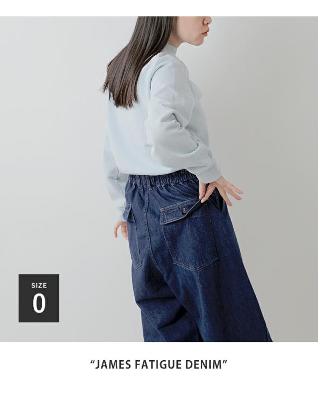 ordinaryfits オーディナリーフィッツ コットン ジェームス ファティーグ デニム パンツ JAMES FATIGUE DENIM 101jusd-126 レディース 2026ss新作 春夏2026ss新作 クーポン対象_5