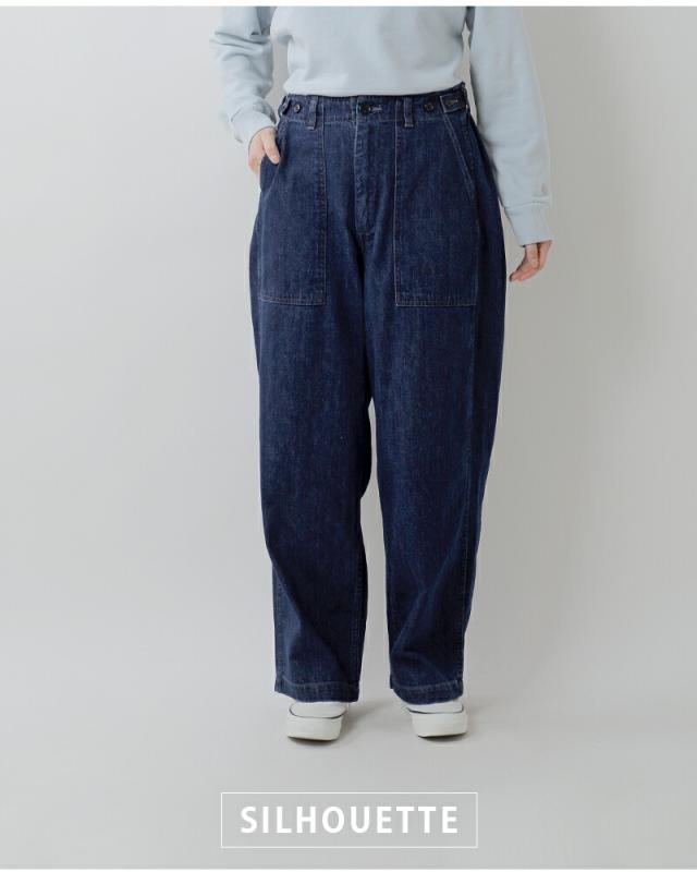 ordinaryfits オーディナリーフィッツ コットン ジェームス ファティーグ デニム パンツ JAMES FATIGUE DENIM 101jusd-126 レディース 2026ss新作 春夏2026ss新作 クーポン対象_8