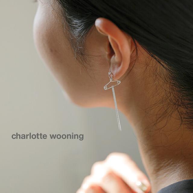charlotte wooning シャーロット ウーニング  シルバー ピアス “SPRINGVLOED” 1053560025 レディース 2025aw新作 クーポン対象