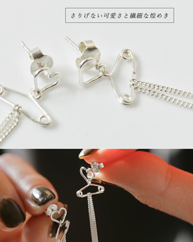 charlotte wooning シャーロット ウーニング  シルバー ピアス “SPRINGVLOED” 1053560025 レディース 2025aw新作 クーポン対象