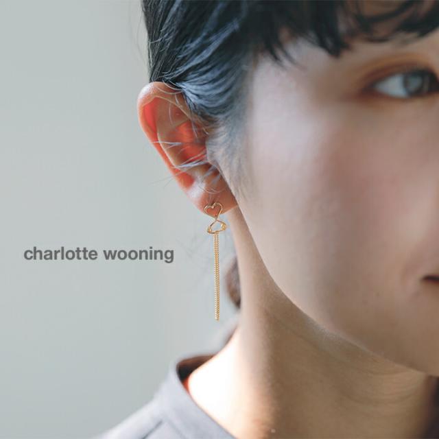 charlotte wooning シャーロット ウーニング  ゴールド ピアス “SPRINGVLOED” 1053560026 レディース 2025aw新作 クーポン対象