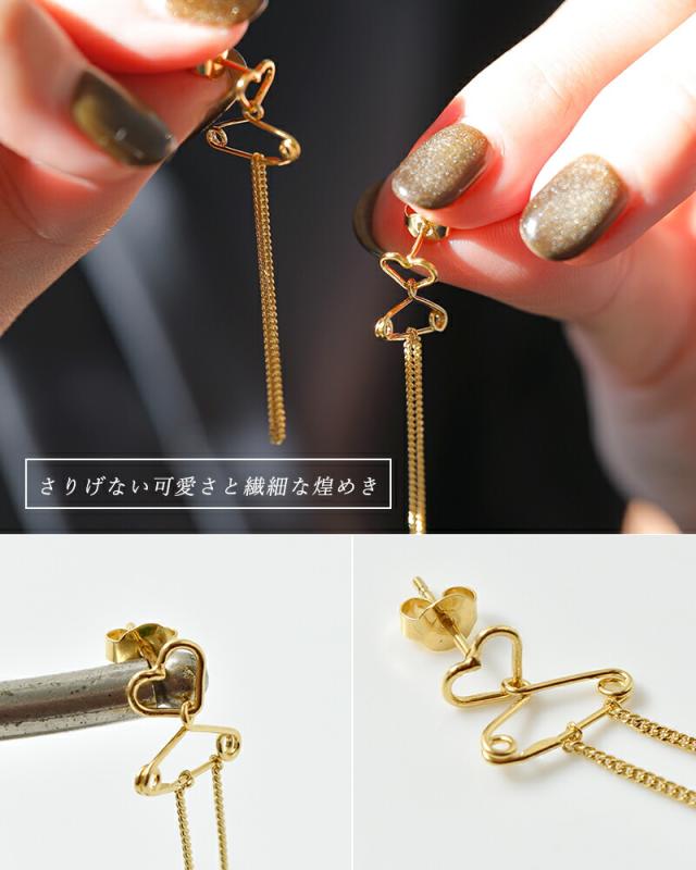 charlotte wooning シャーロット ウーニング  ゴールド ピアス “SPRINGVLOED” 1053560026 レディース 2025aw新作 クーポン対象